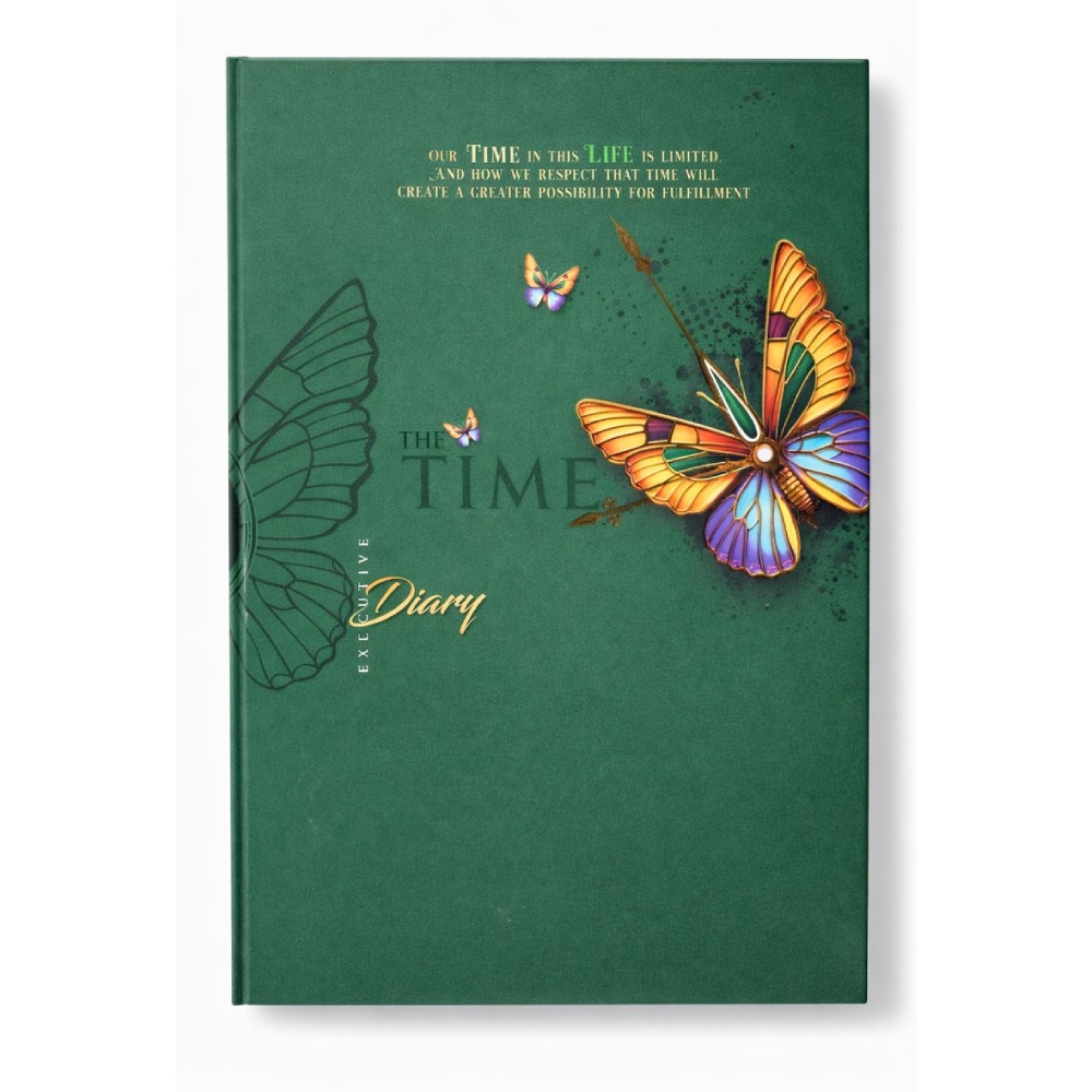 Executive Diary soft cover big size 2024 Date-Wise